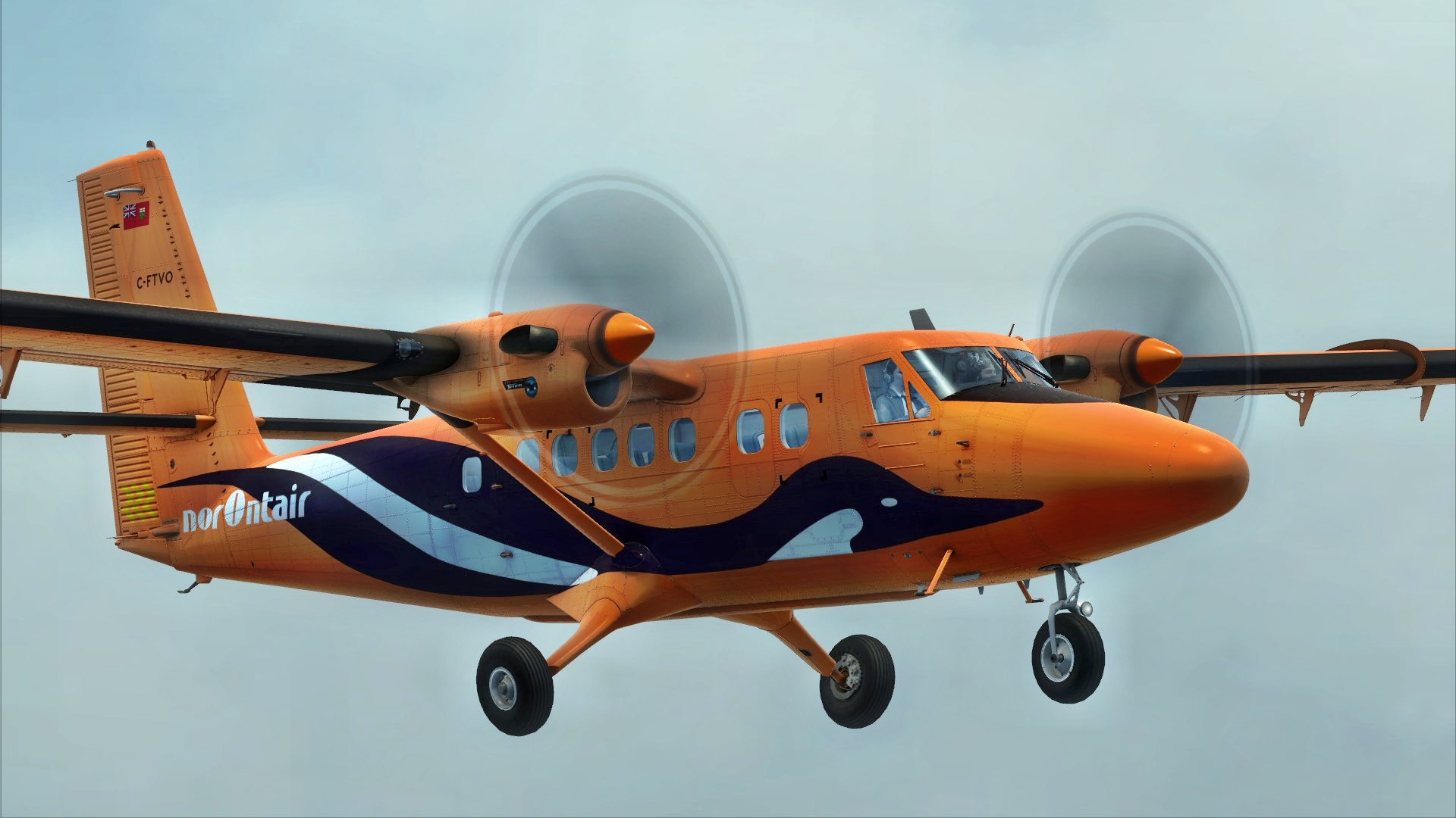 deHavilland DHC-6-300 Twin Otterfor Microsoft Flight Simulator 2020[by Sim Federation]